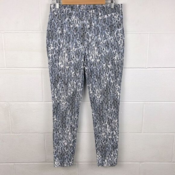 Joseph Ribkoff pull on stretch pleated ankle pant - Picture 1 of 5